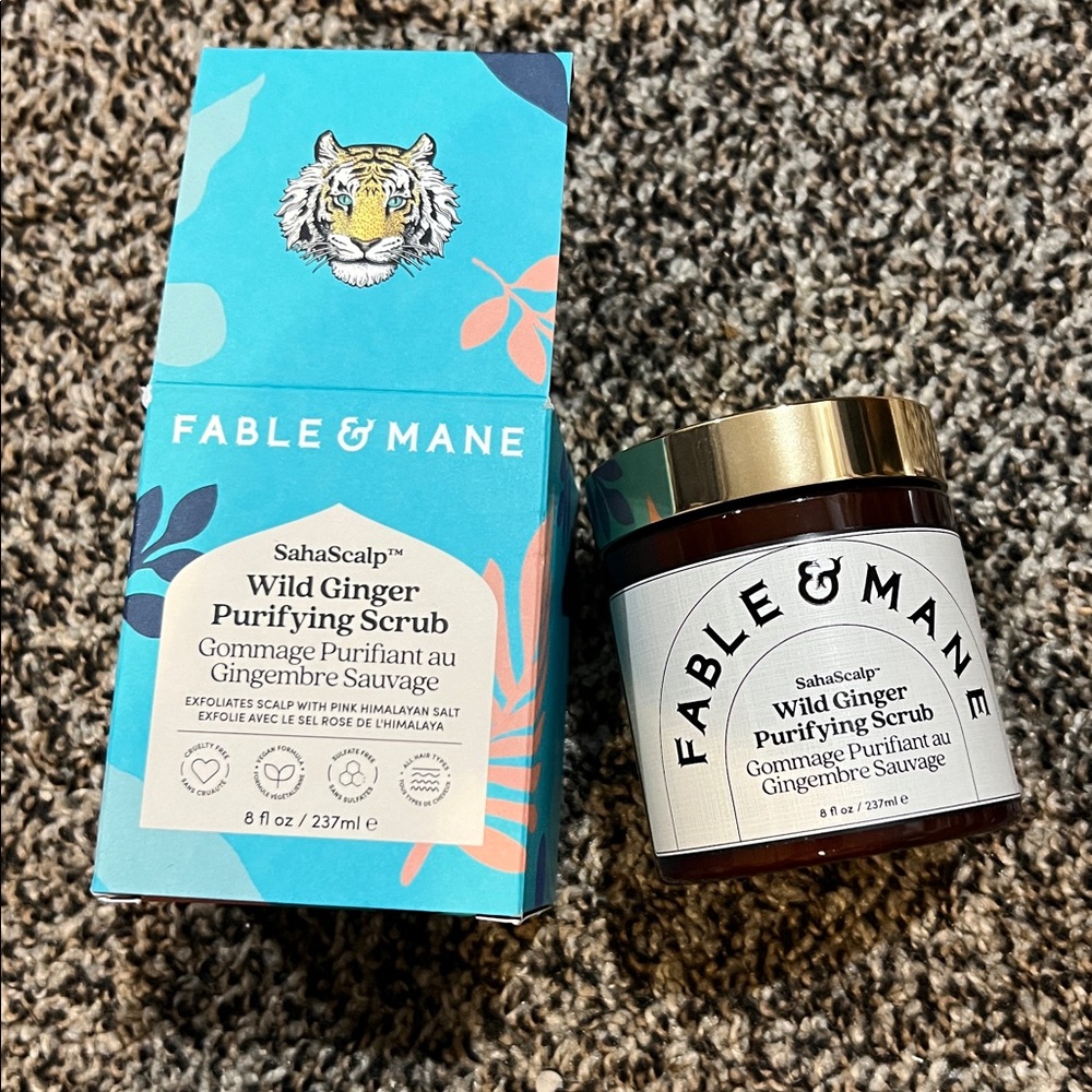 Fable and Mane Scalp/Hair Scrub wild ginger